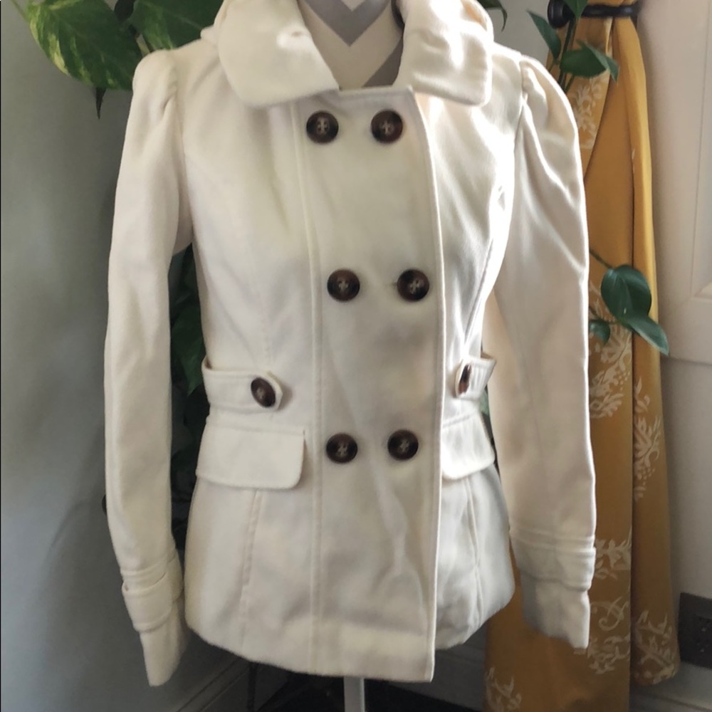 White Pea Coat